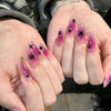 12 Sizes-24 Pcs Press On Nails JP2625