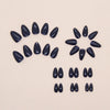 12 Sizes-24 Pcs Press On Nails W1913