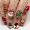 12 Sizes-24 Pcs Press On Nails Y281