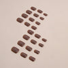 12 Sizes-24 Pcs Press On Nails CF036