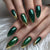 12 Sizes-24 Pcs Press On Nails Y1776