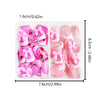 48 Pcs Press On Nails BowStrawberry-1-48pcs