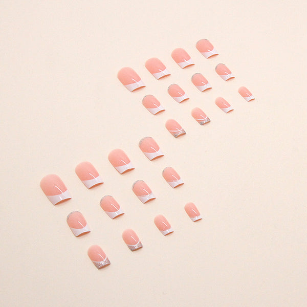 12 Sizes-24 Pcs Press On Nails W304