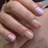 12 Sizes-24 Pcs Press On Nails JP3121