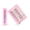 15 Sizes-30 Pcs Press On Nails GD09