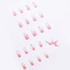 12 Sizes-24 Pcs Press On Nails JP1064