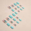 12 Sizes-24 Pcs Press On Nails W1324