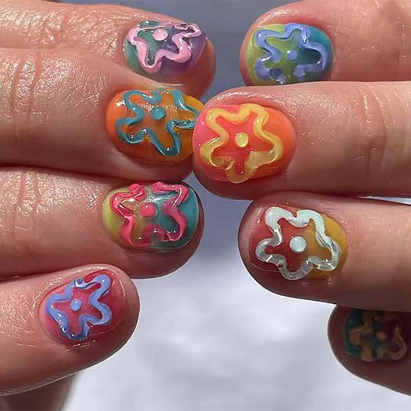5D Nail Art Sticker 5DST143