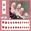 12 Sizes-24 Pcs Press On Nails Z082