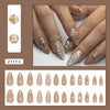 12 Sizes-24 Pcs Press On Nails Z1113
