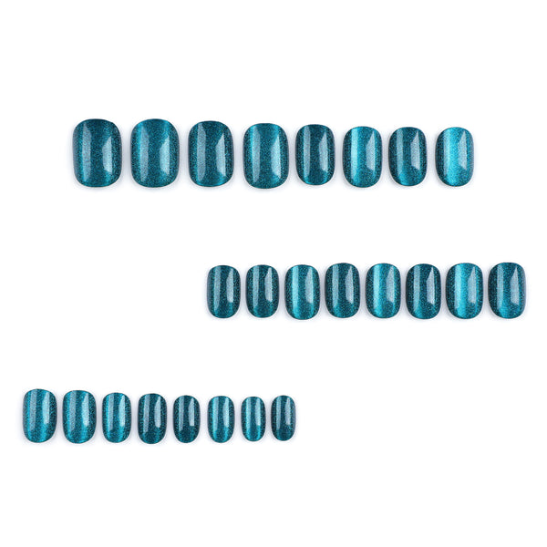 12 Sizes-24 Pcs Press On Nails JP3236