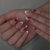 12 Sizes-24 Pcs Press On Nails JP4423