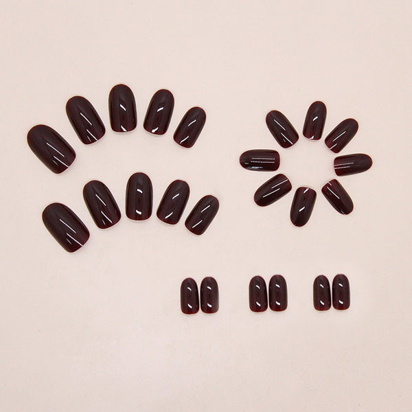 12 Sizes-24 PcsPress On Nails Cf051
