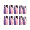 12 Sizes-24 Pcs Press On Nails JP3061