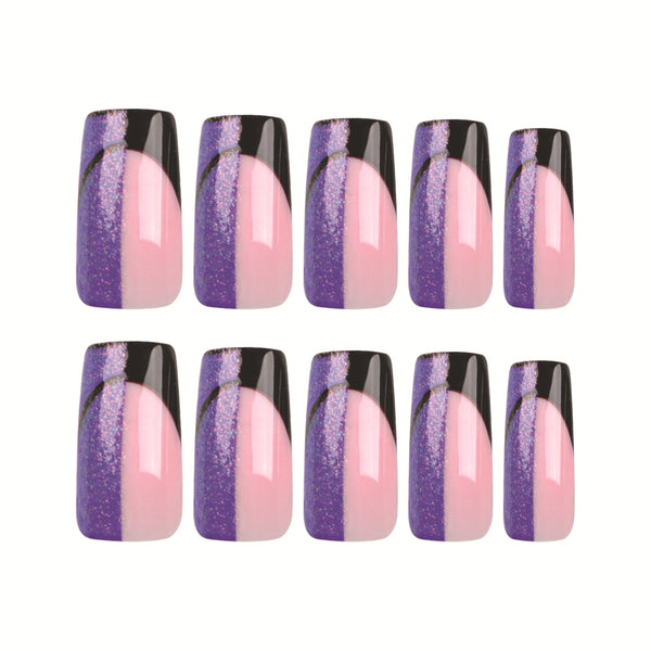 12 Sizes-24 Pcs Press On Nails JP3061