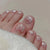 12 Sizes-24 Pcs Press On Nails F140