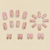 12 Sizes-24 Pcs Press On Nails Y1529