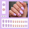 12 Sizes-24 Pcs Press On Nails W1344
