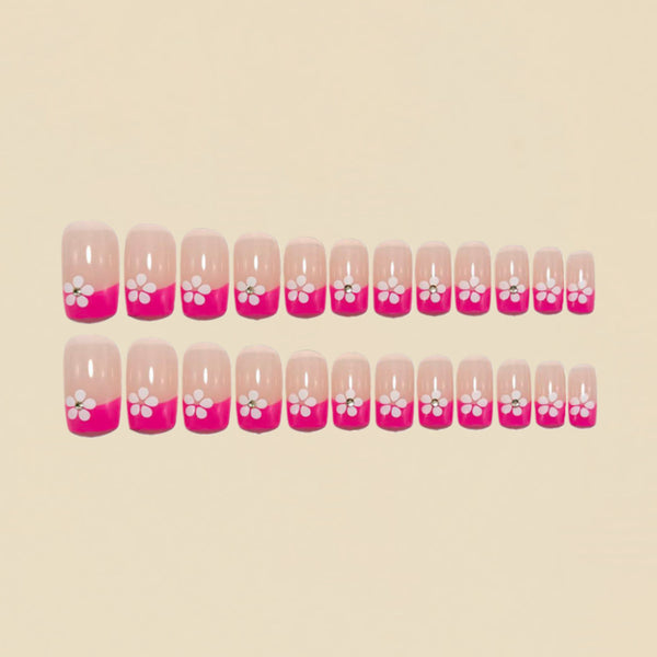 12 Sizes-24 Pcs Press On Nails Y1782