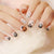 12 Sizes-24 PcsPress On Nails JP1258