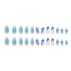 12 Sizes-24 Pcs Press On Nails W2003