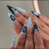 12 Sizes-24 Pcs Press On Nails FT-079