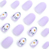 12 Sizes-24 Pcs Press On Nails JP3319