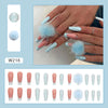 12 Sizes-24 Pcs Press On Nails W218