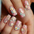 12 Sizes-24 Pcs Press On Nails Y1094