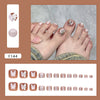 12 Sizes-24 Pcs Press On Nails F144