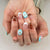 12 Sizes-24 Pcs Press On Nails JP3820