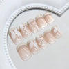12 Sizes-24 Pcs Press On Nails R938