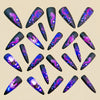 12 Sizes-24 Pcs Press On Nails Y850