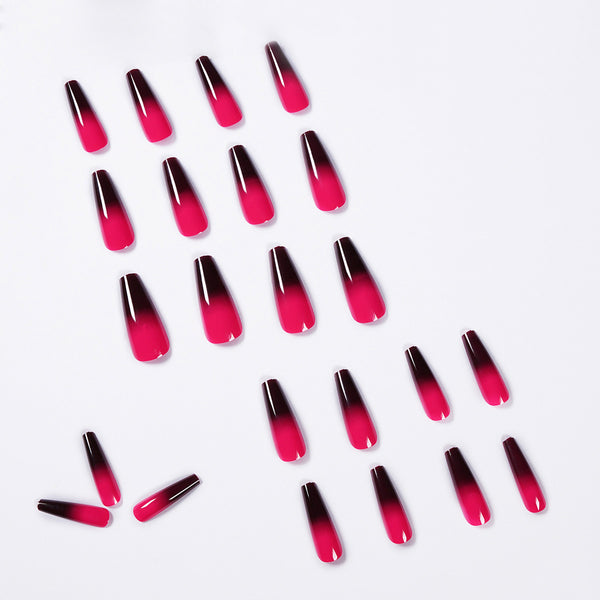12 Sizes-24 Pcs Press On Nails JP1009