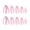 12 Sizes-24 Pcs Press On Nails JP4204