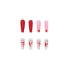 12 Sizes-24 Pcs Press On Nails Z267