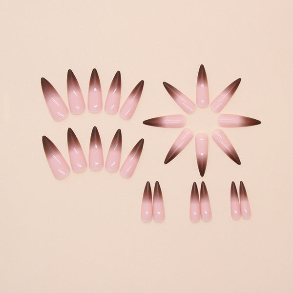 12 Sizes-24 Pcs Press On Nails W1751