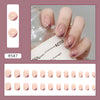 12 Sizes-24 Pcs Press On Nails R587
