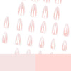 12 Sizes-24 Pcs Press On Nails JP3258