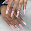 12 Sizes-24 Pcs Press On Nails Z497
