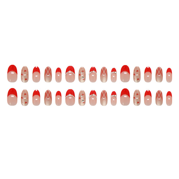 30 Pcs Press On Nails Z1355