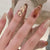 12 Sizes-24 Pcs Press On Nails Z531
