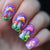 12 Sizes-24 Pcs Press On Nails Y1302