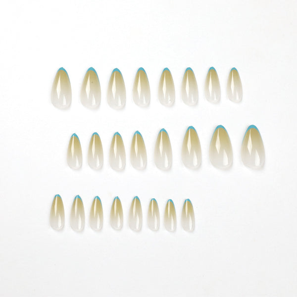 12 Sizes-24 Pcs Press On Nails JP1751