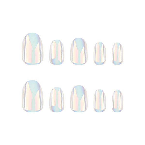 12 Sizes-24 Pcs Press On Nails JP3242