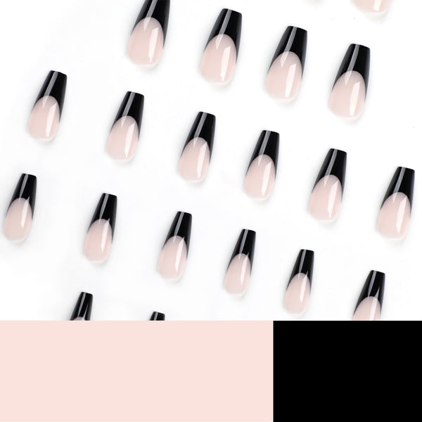 12 Sizes-24 Pcs Press On Nails JP2461