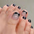 12 Sizes-24 Pcs Press On Nails C1605