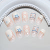 12 Sizes-24 Pcs Press On Nails R930