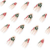 12 Sizes-24 Pcs Press On Nails JP1918