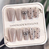 12 Sizes-24 Pcs Press On Nails nail-accessory